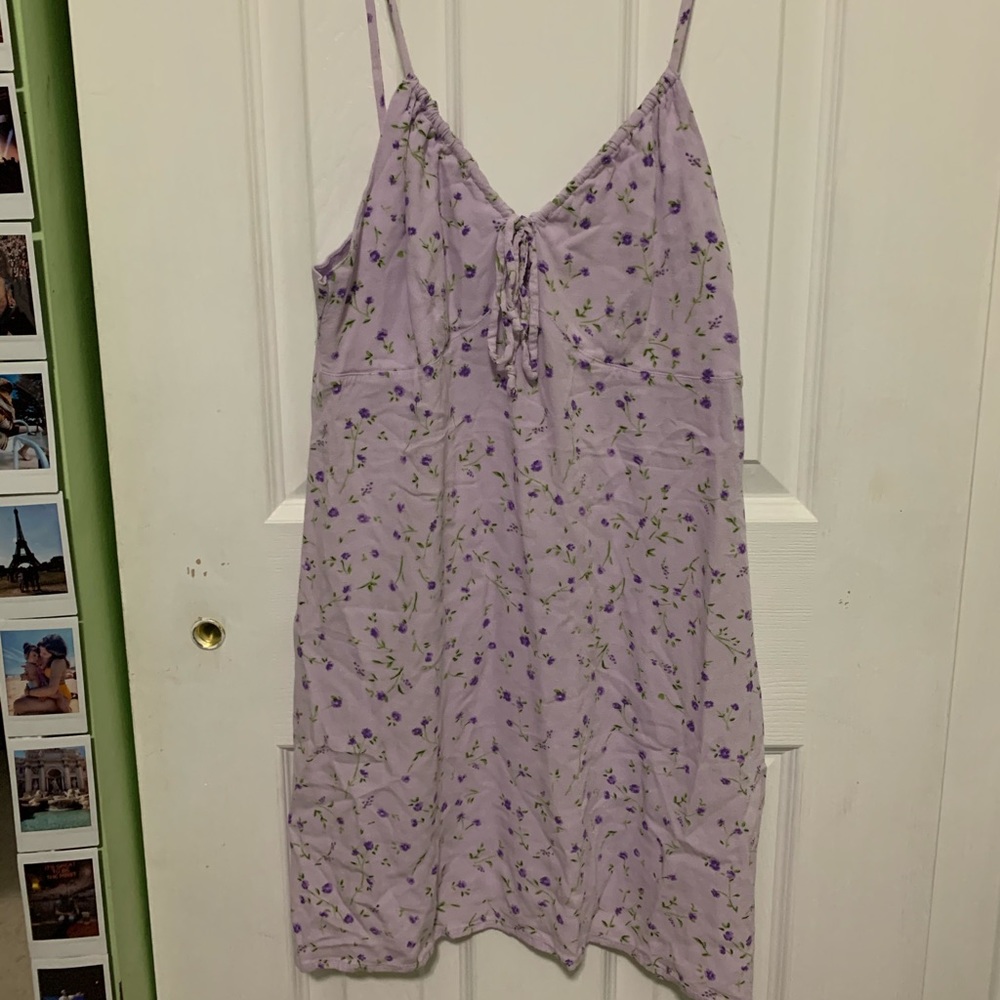 Lilac summer dress